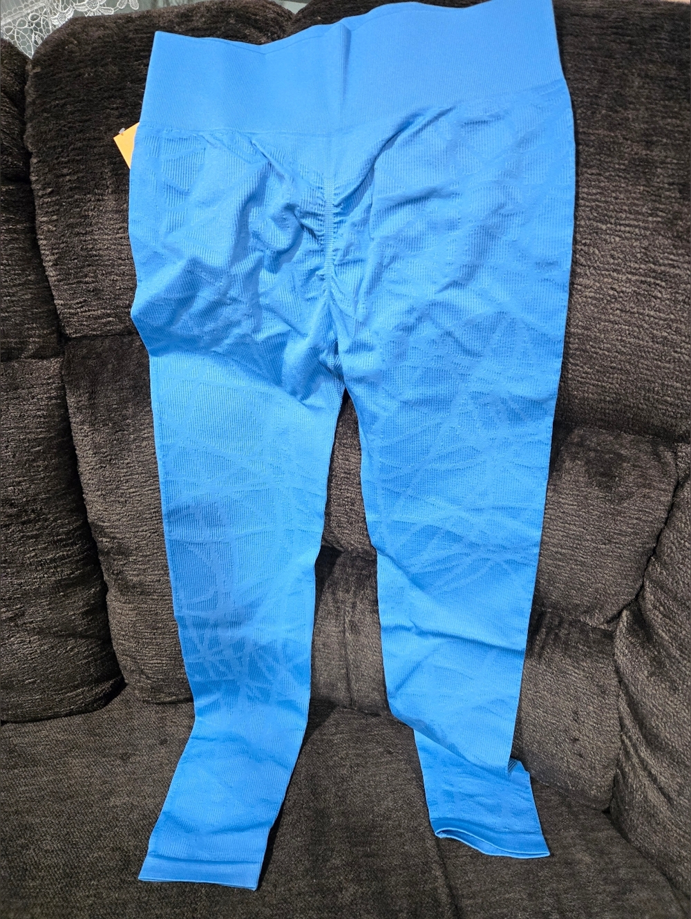 Bright Blue Active Leggings
